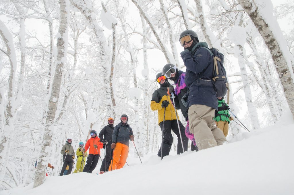 LINE at Rusutsu