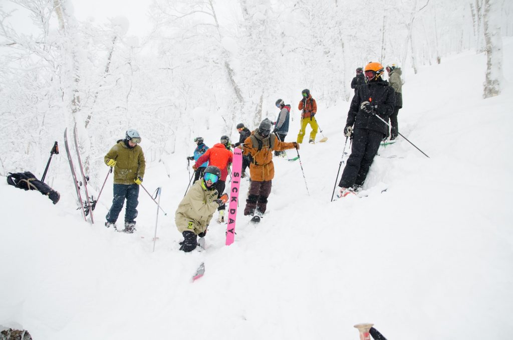 LINE at Rusutsu