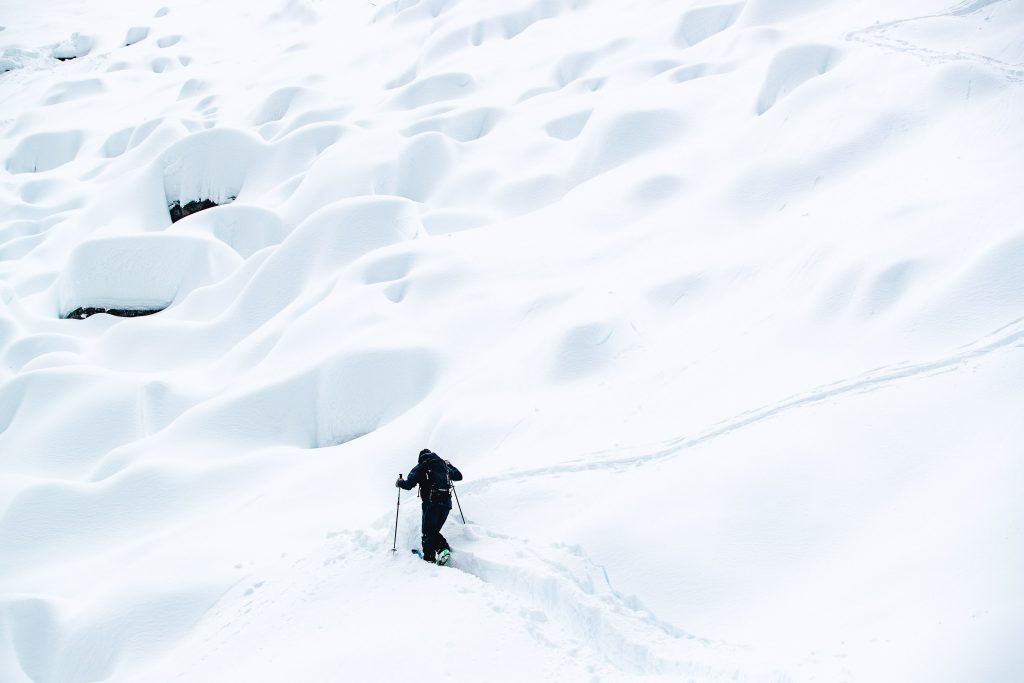 Dylan Sigger Backcountry skiing