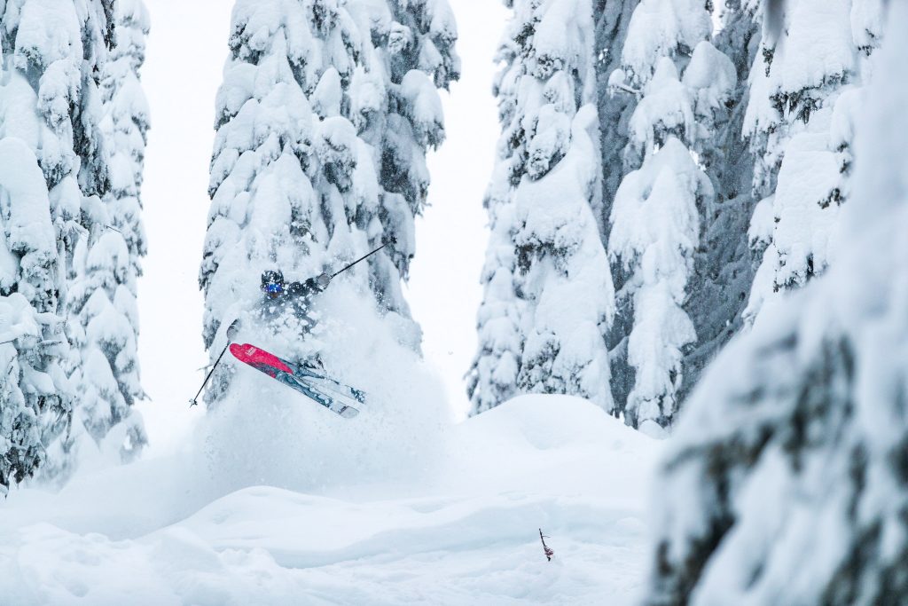 Dylan Siggers Powder Skiing