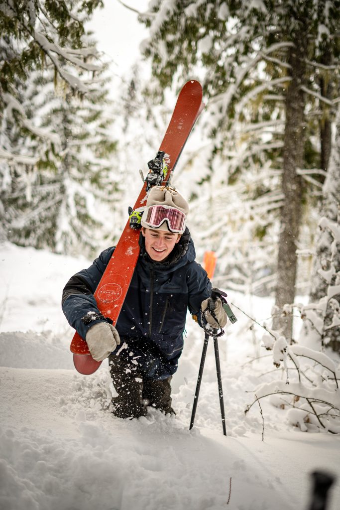 Garrett Capel LINE Skis 