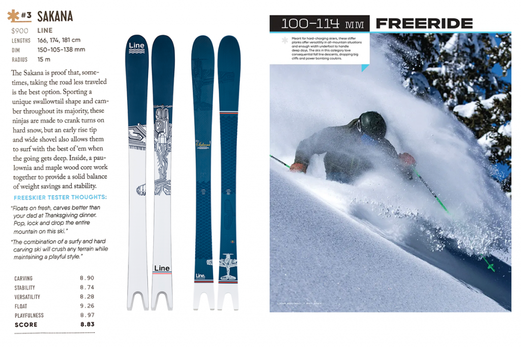 Sakana Freeskier 