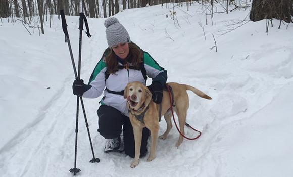 Get your Mush on Snowshoeing with your dog